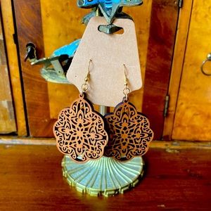 BOHO Wood earrings !